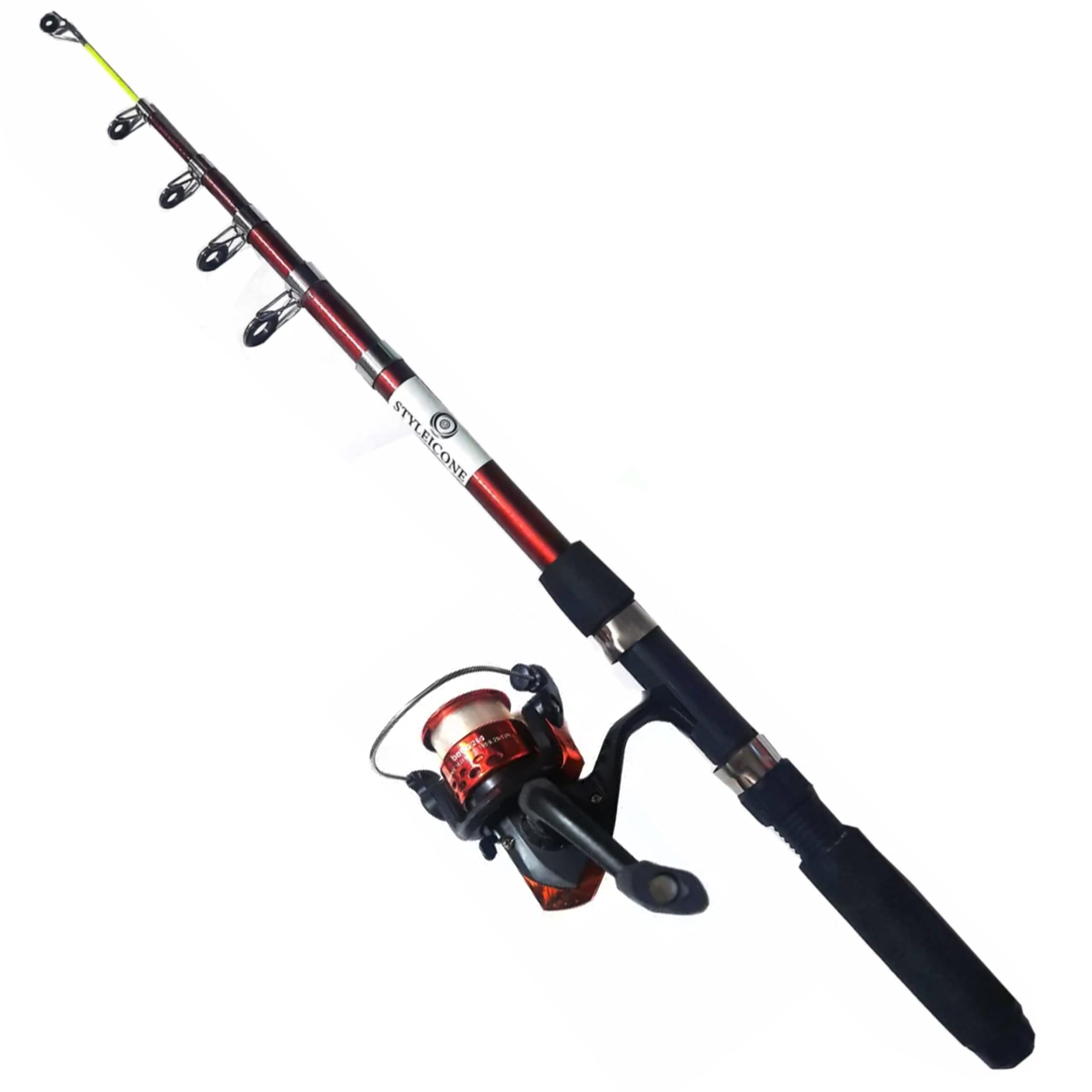 Fishing Rod Set on a Card Select from 1.8, 2.4, or 3 MT - Strong, Lightweightand Adaptable for Both Freshwater and Saltwater Experiences Perfect for Both Novice and Experienced Anglers 0909173