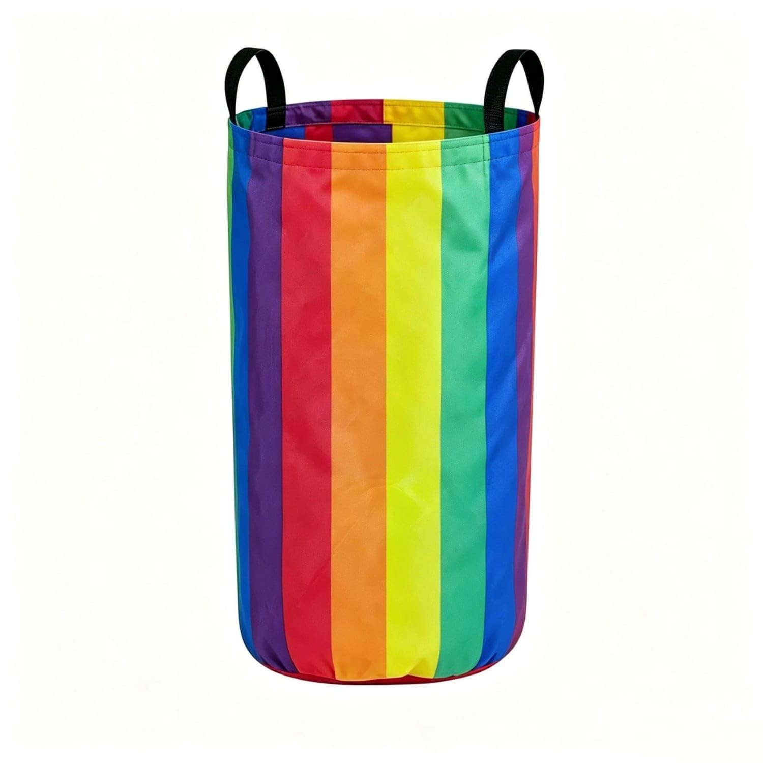 Strapping Handles Oxford Cloth Jumping Sack Open Top Children's Jumping Sack Stitched Construction for Parent-Child Games, Sensory Training, M, Rainbow-image-39