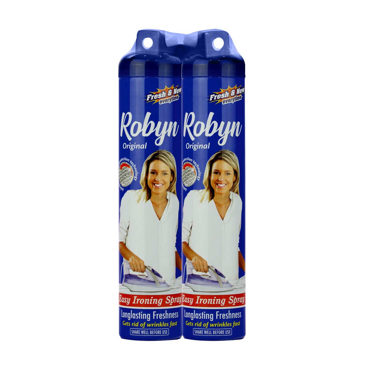 ROBYN Original Fresh & New Everytime Easy Ironing Spray Longlasting Freshness 500ml Pack Of 2