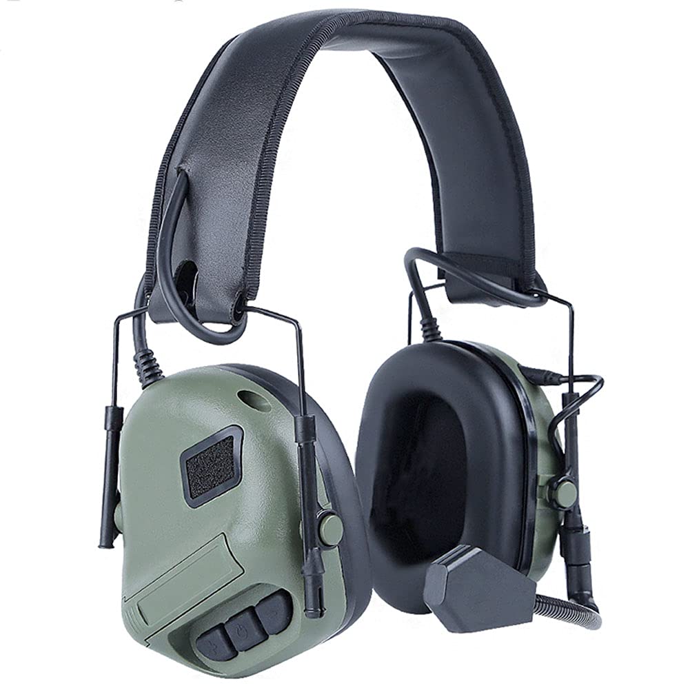 Auriculares walkie talkie para juegos de guerra y simulación militar en exteriores 7