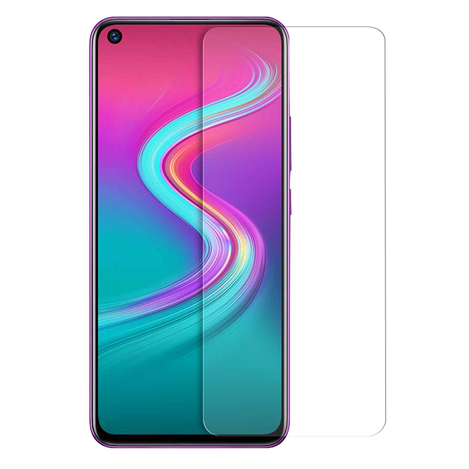 JIEMA JIEMA Premium Anti-Fingerprint Scratch Resistant Matte Hammer Proof Impossible Nano Film Screen Protector Guard for (INFINIX S5 PRO)