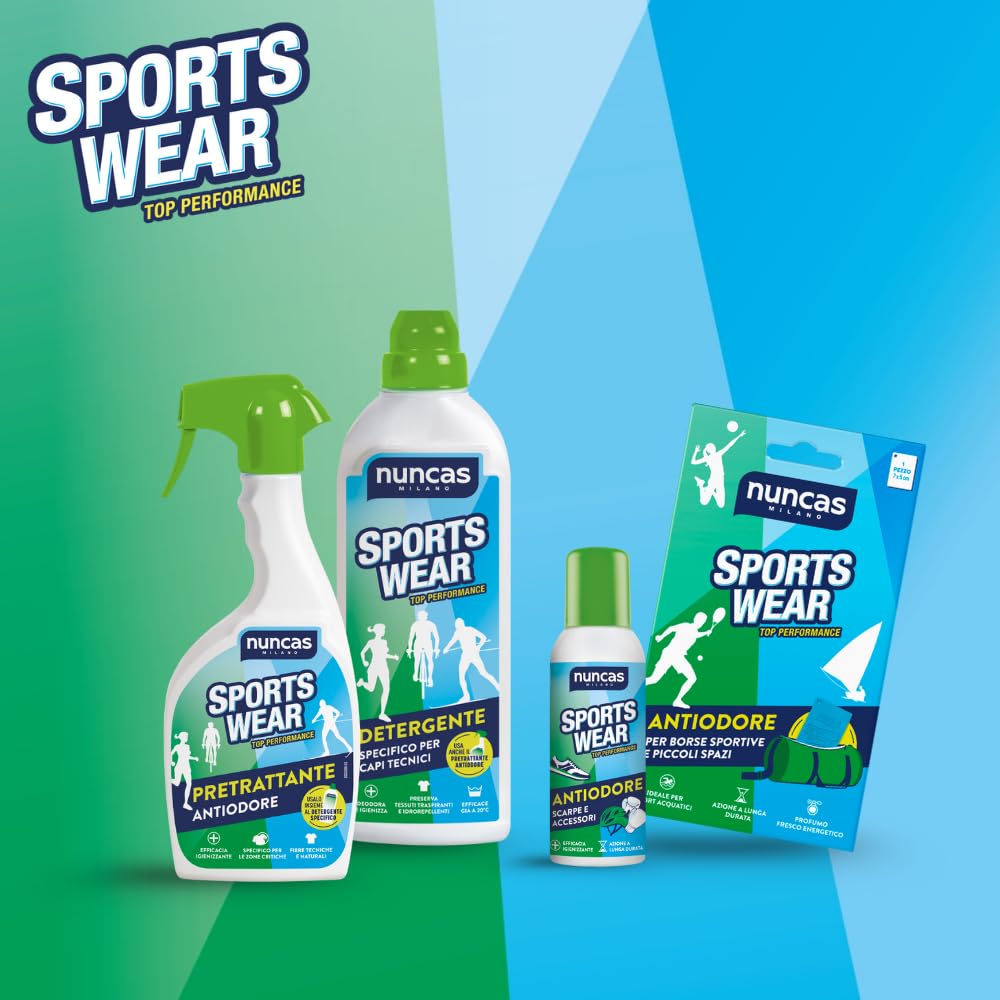 Nuncas Sportswear - Spray Refrescante para Zapatos - 150 ml