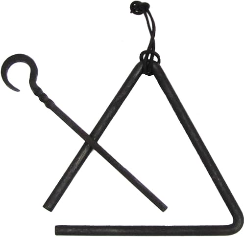 Campana de llamada de cena del viejo oeste de hierro fundido