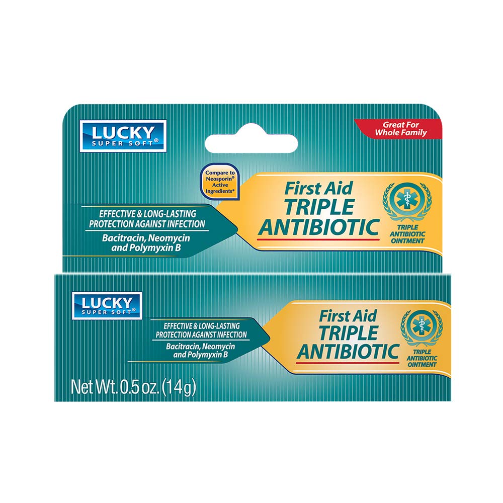 Lucky Super Soft Triple Antibiotic Ointment 0 5 Ounce