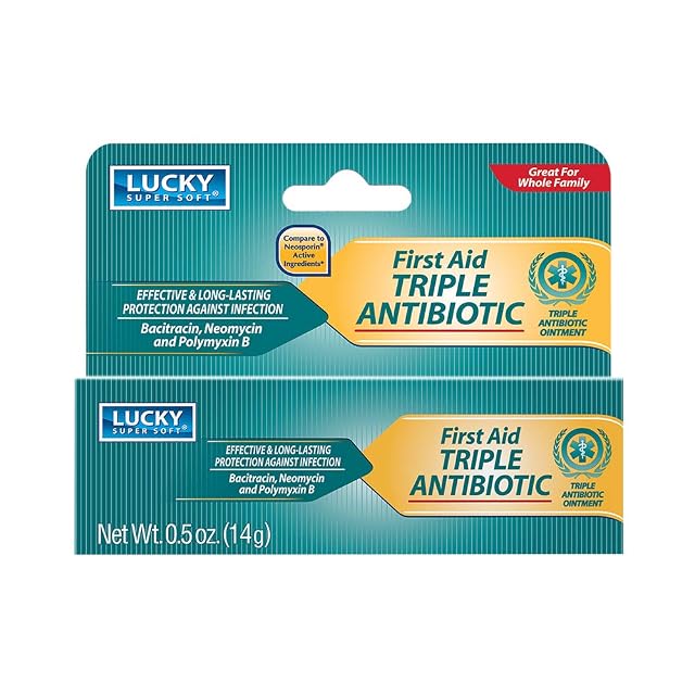 Lucky Super Soft Triple Antibiotic Ointment 0 5 Ounce