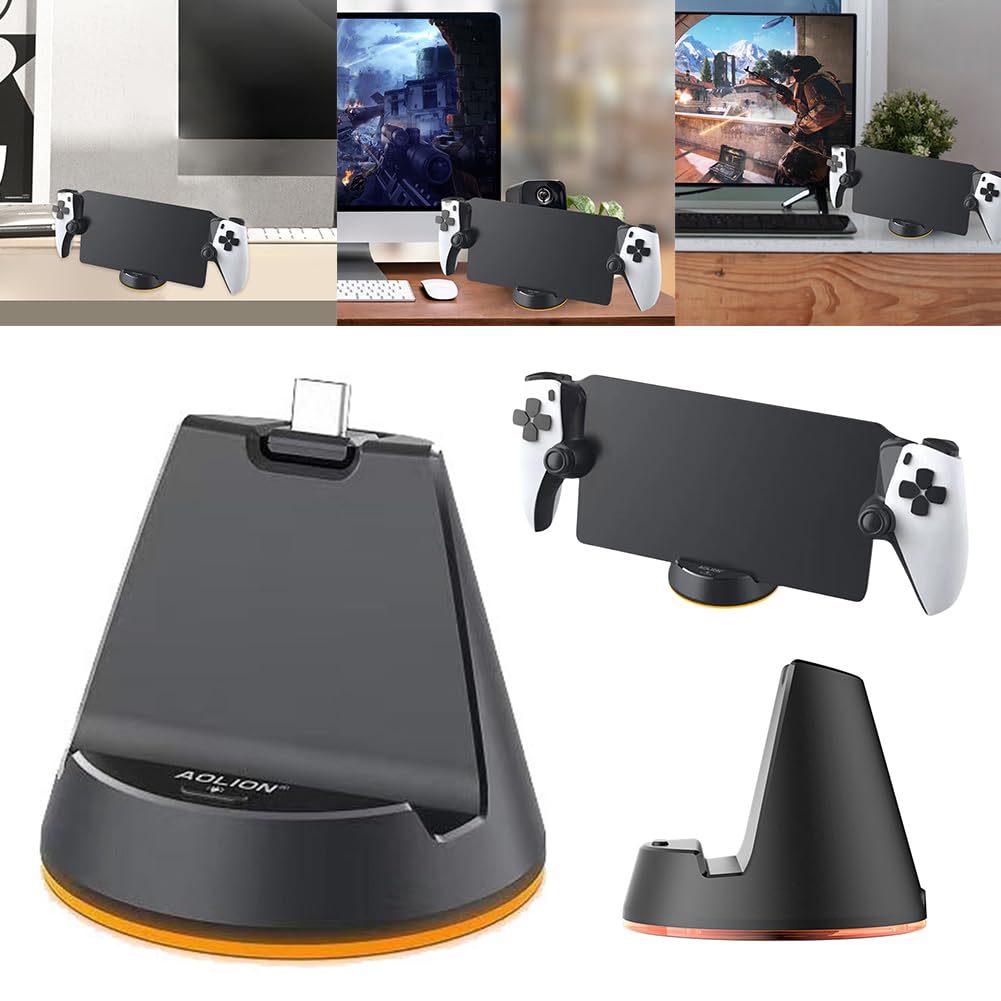 Tragbare Portal Remote Player Spielkonsolen-Ladestation Mit Typ-C-Adapter und Umgebungslicht