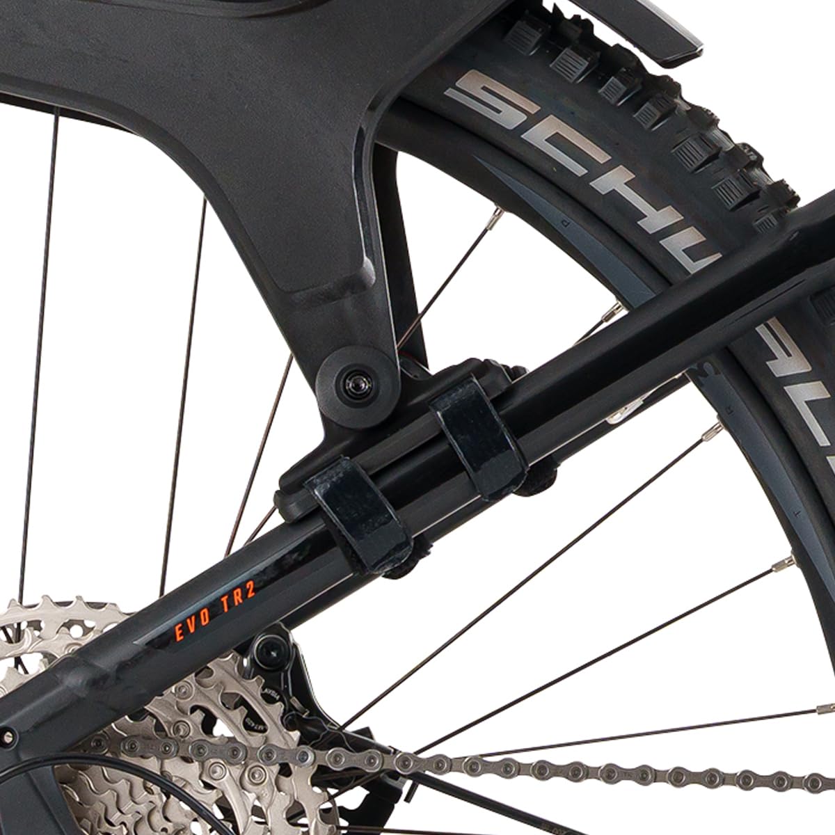 ZEFAL Pack Deflector M65 - Pack de Garde Boue VTT Avant et Arrière - Garde-Boue VTT 26" à 29" - 590 g - Fabriqués en France, Noir