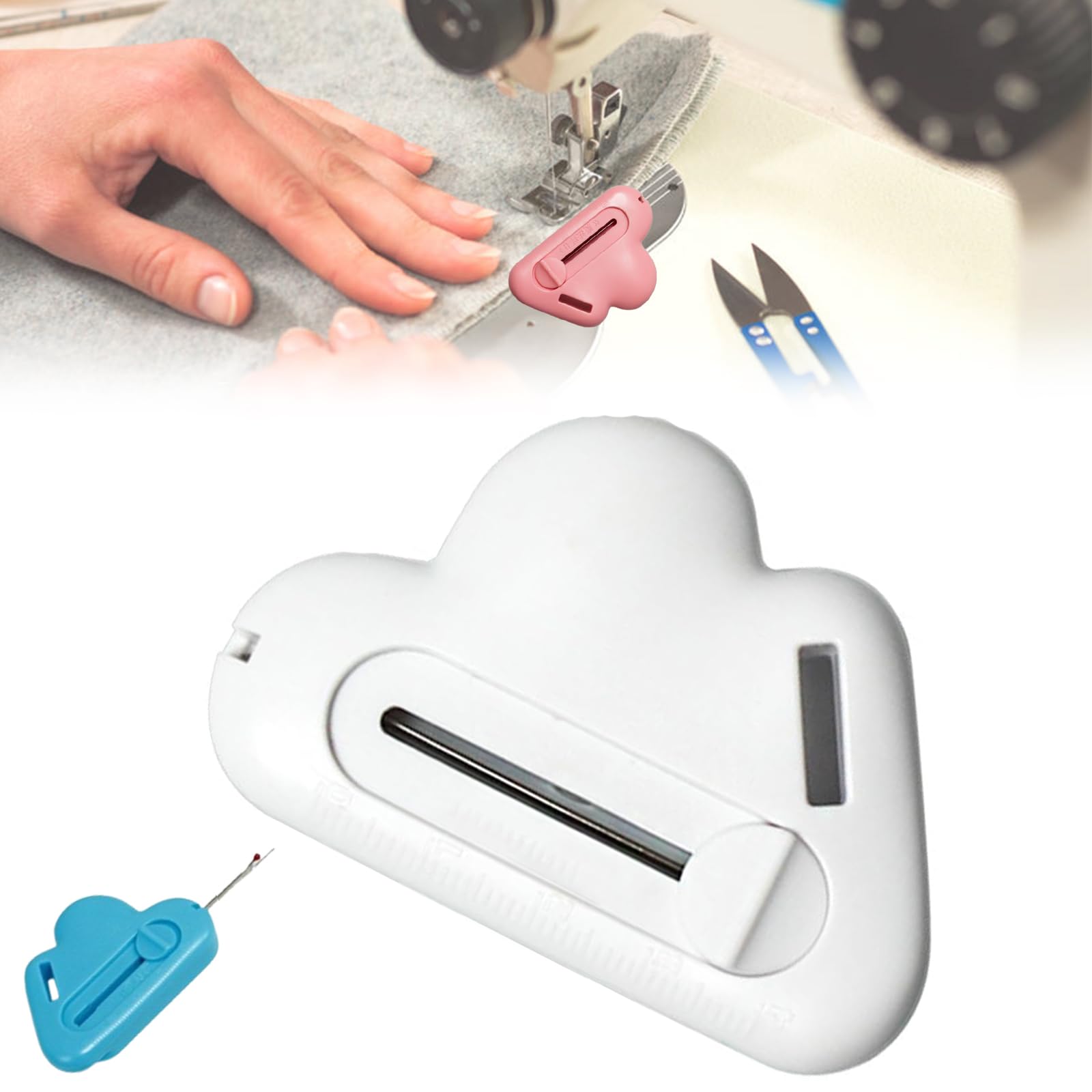 Xpwghap Magnetic Seam Guide,seam guide for sewing machine with scale,magnetic seam guide for sewing machine,sewing machine magnetic seam guide,sewing accessory & supplies for magnet making machines