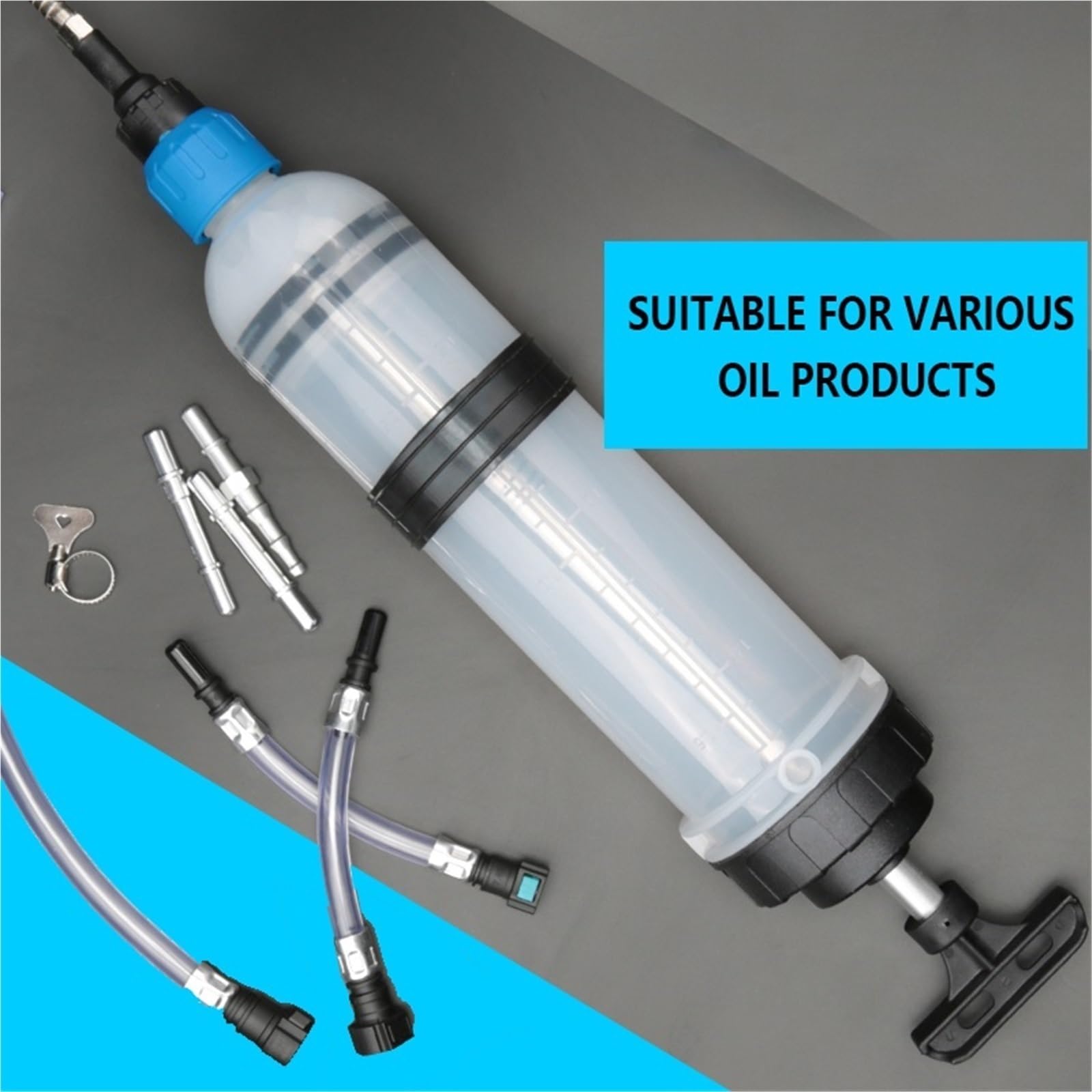 Motorölpumpen Bremsflüssigkeit Motorölpumpe Universal Fahrzeugzubehör Flüssigkeitsabsaugpumpe Auto Kraftstofftransfer Große Kapazität Ölpumpe für Autos | 1500ml