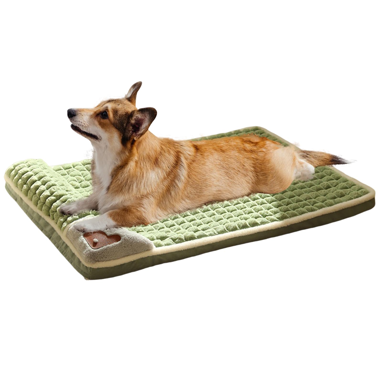 PETCUTE Colchoneta para Perros y Gatos,Espuma con Memoria, Cojín para Mascotas Suave Cálido y Duradero con Funda Extraíble y Lavable,Cama para Perros Grandes y Medianos,XL