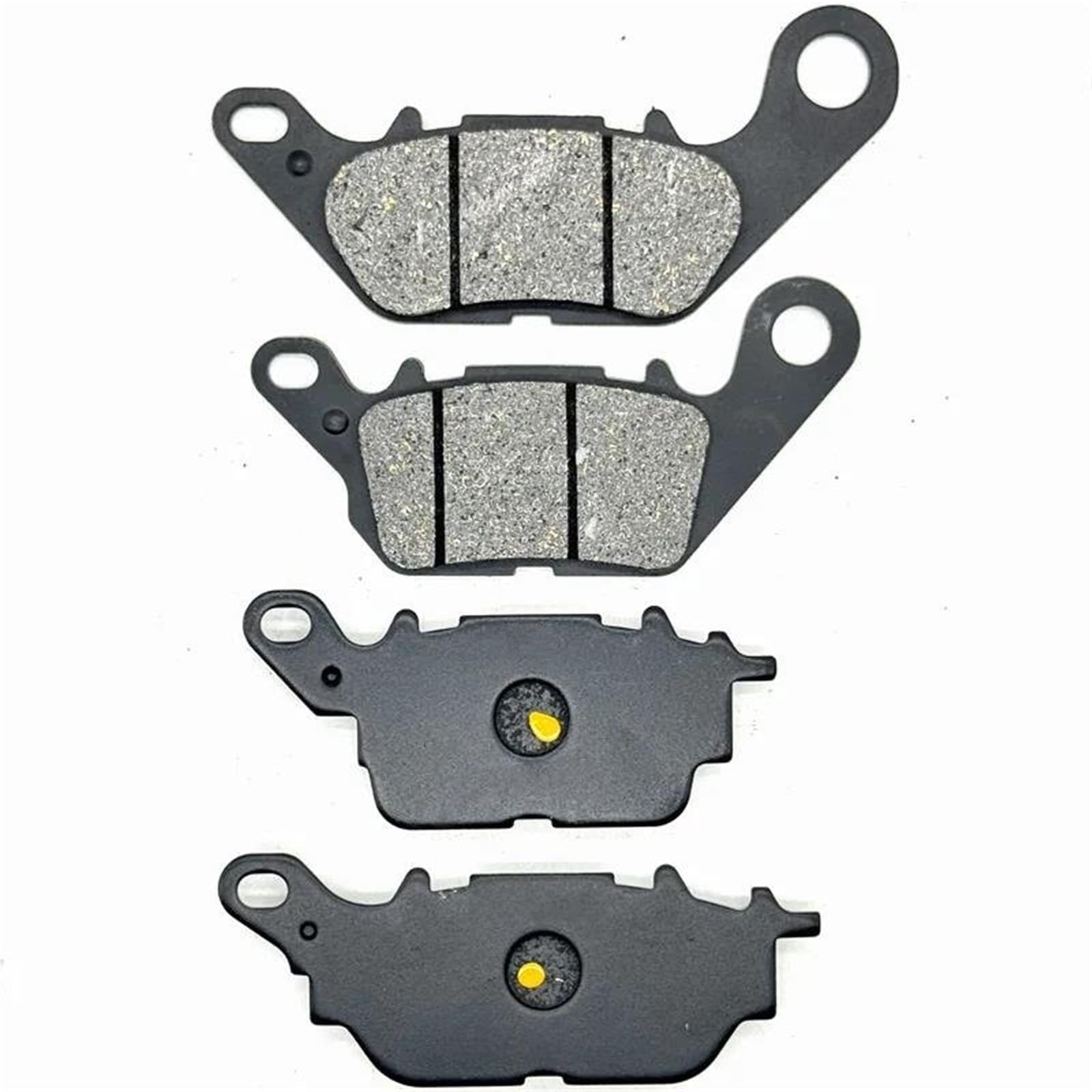Freno para Y&amaha N MAX N-MAX 125 GPD125 (2DS1) 2015-2024 /ABS 17-2023 N-MAX NMAX 155 GPD150-A 17-22 Pastillas Freno Delanteras Y Traseras para Motocicleta(Parte Delantera y Trasera)