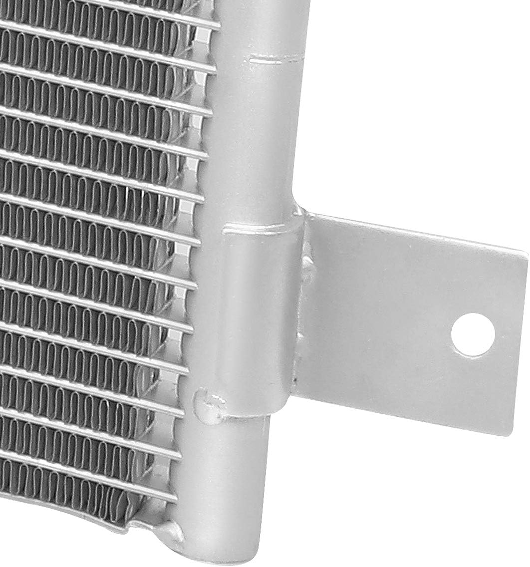 DNA MOTORING OEM-CDS-3586 3586 Aluminum Air Conditioning A/C Condenser Compatible with CHRYSLER 200 2011-2014, Metallic