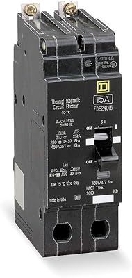 Circuit Breaker, Bolt On, EDB, 2Pole, 35A