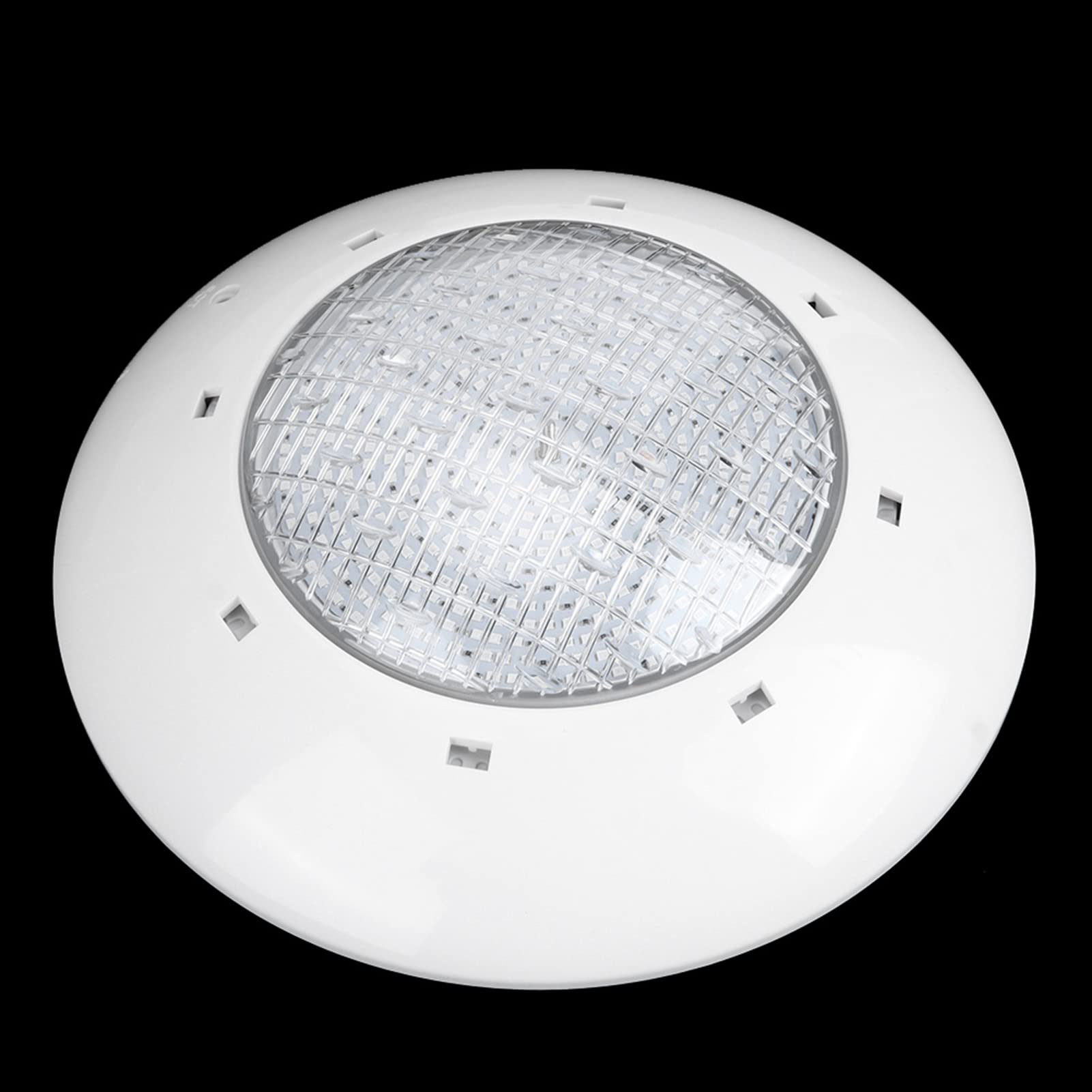 360-LED-Schwimmbad-Wandleuchte, PC-ABS-RGB-Unterwasser-Poolleuchte 35 W, 3000 Lm mit Fernbedienung, IP68-Pool-Wandleuchte für Eingelassene Pools, Springbrunnen, Teiche, Landschaft