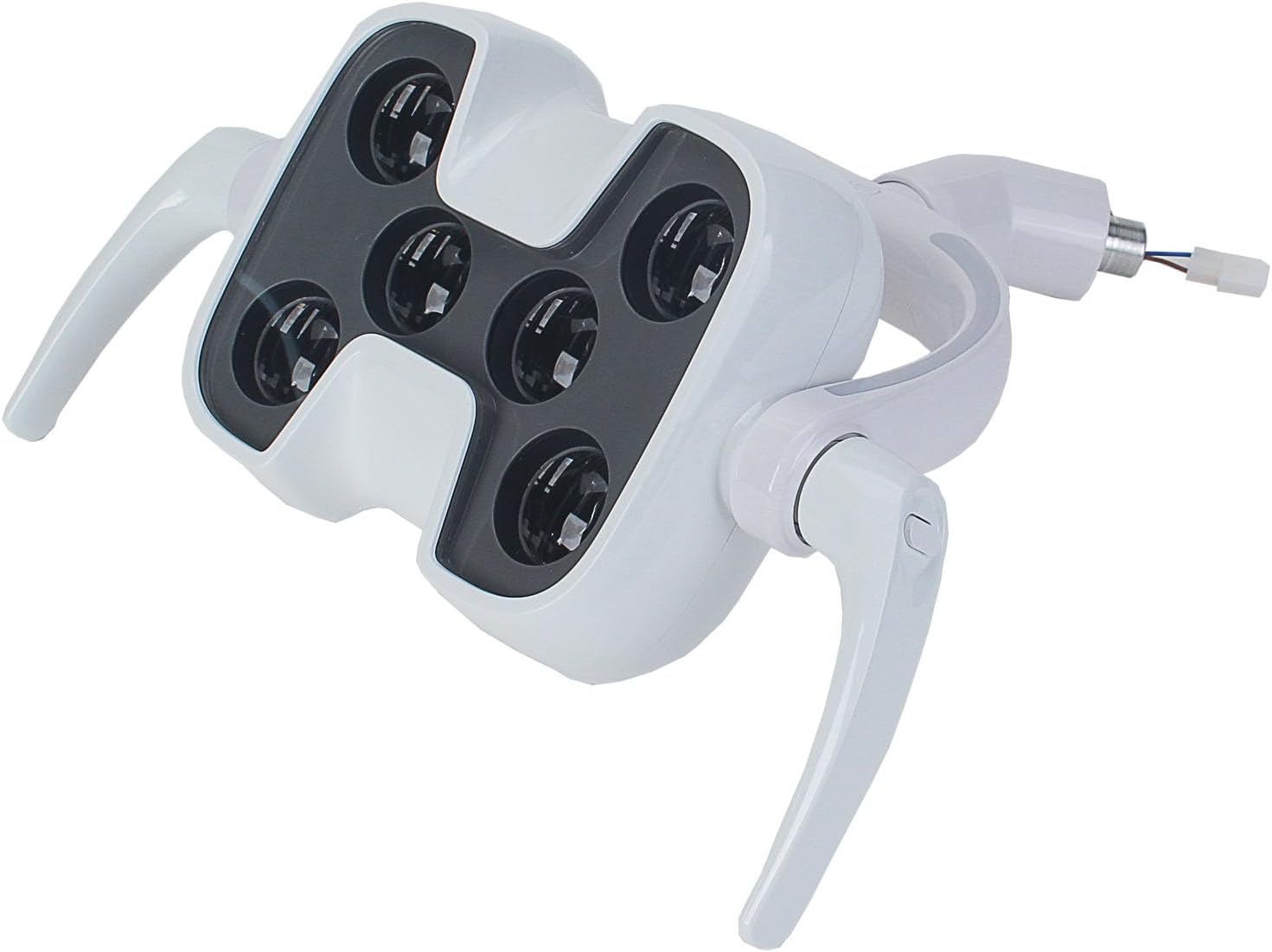 Dental LED Light with 6 High-Brightness LEDs, Infrared Sensor, 22mm Chair Mount, Sleek Custom Design, Cold Shadowless Light (26mm Optional)