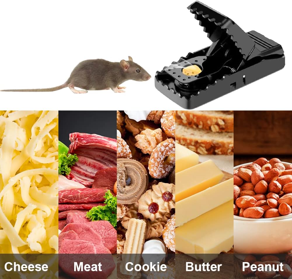 Mouse Traps Indoor for Home Mouse Traps for House Indoor Quick Effective Safe for Family and Pet