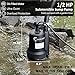 Lanchez Sump Pump, 1/2 HP 2450GPH Submersible Water Pump, Utility Pump Thermoplastic Portable Electric Transfer Pump for Hot Tub Swimming Pool Basement Garden Pond Tubs Draining with 10FT Cord