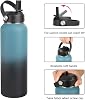 Straw lid for Hydroflask Wide Mouth Water bottle,Straw Lid Flexible Handle Fit Hydro Flask 12 16 18 20 32 40 64 oz,Sports Straw Cap Flip Top Lid Water Bottle Lid Accessories
