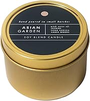 Vista 1 de ScentAir Tin Candle - Vela de mezcla de cera de soja de 3 onzas, vertida a mano en pequeños lotes, hasta 20 horas de tiempo de combustión, fabricada