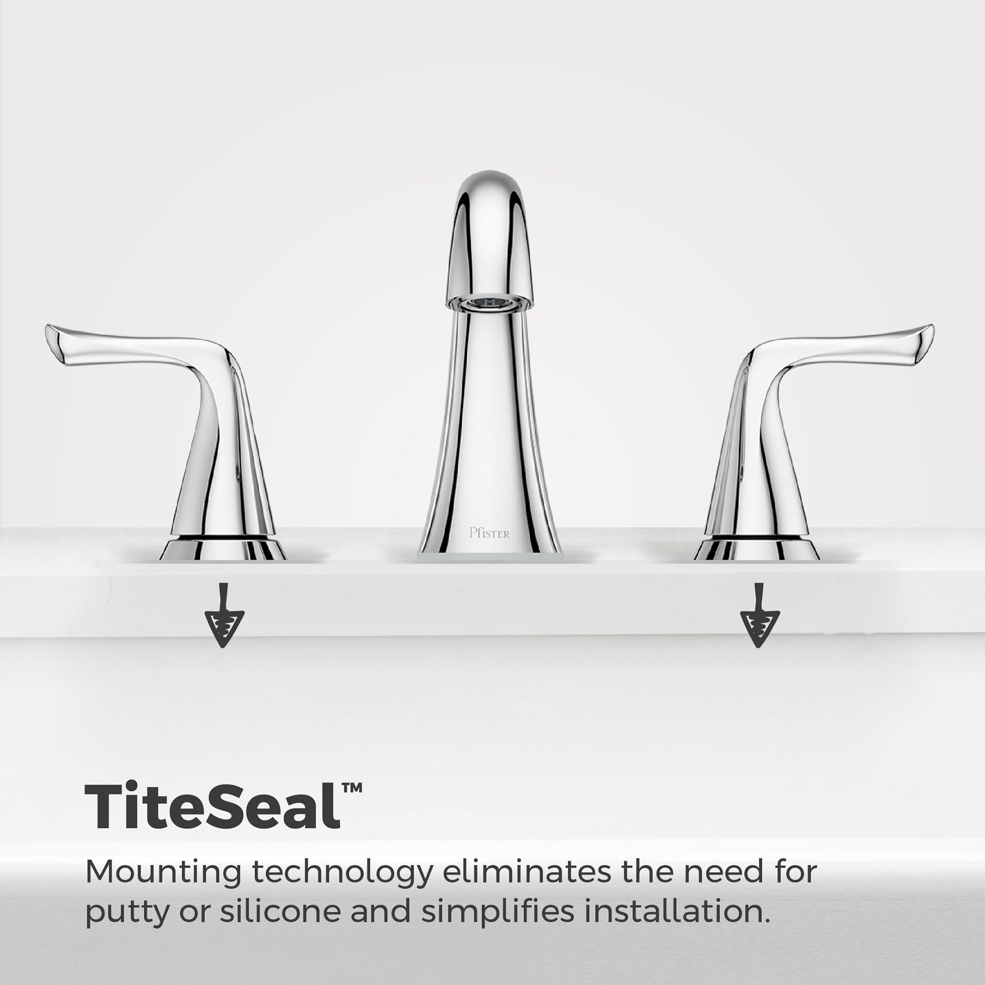 Pfister Willa Bathroom Sink Faucet, 8-Inch Widespread, 2-Handle, 3-Hole, Polished Chrome Finish, LF049MALCC - Image 4