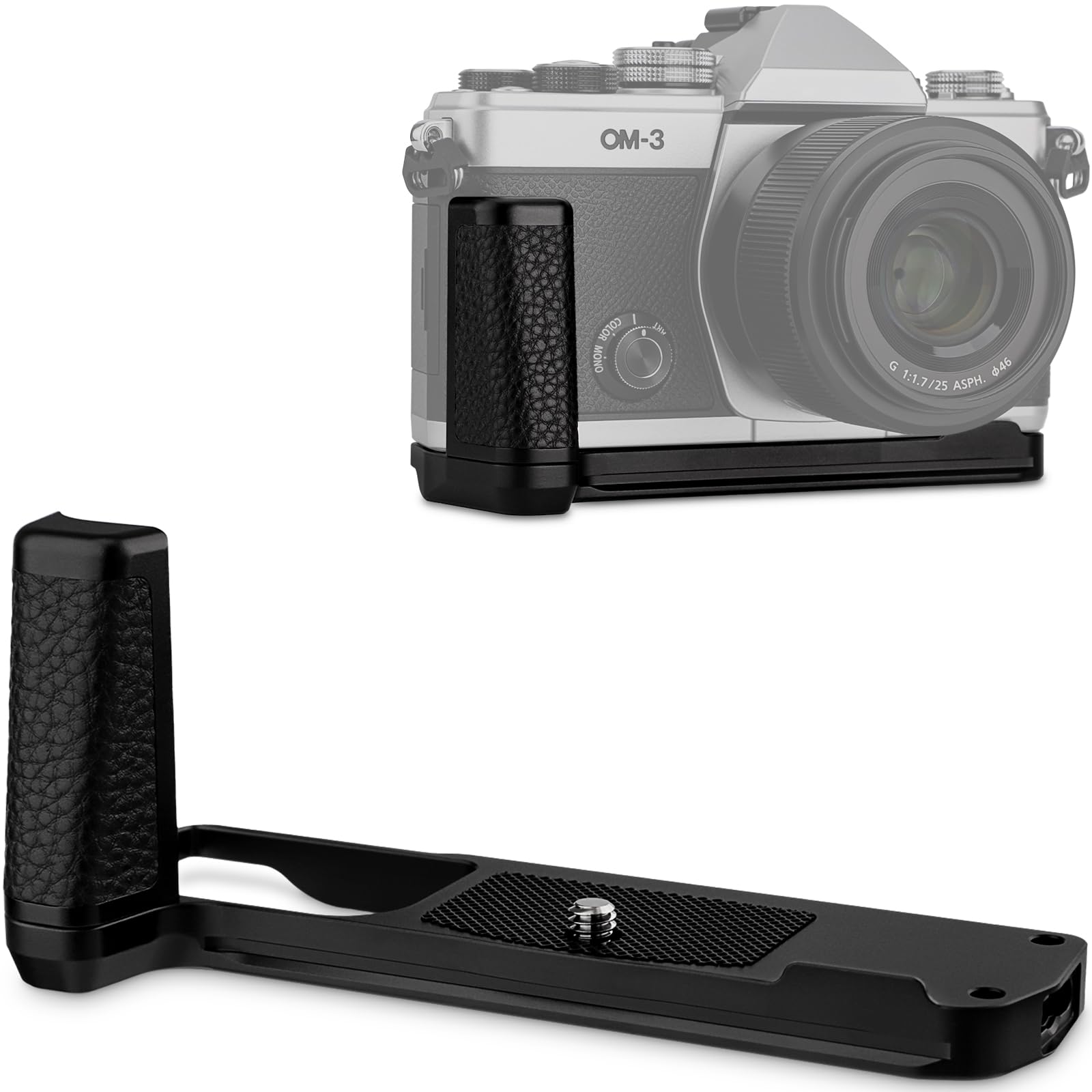 Amazon | Haoge HG-OM3カメラブラケットホルダーハンドグリップOM