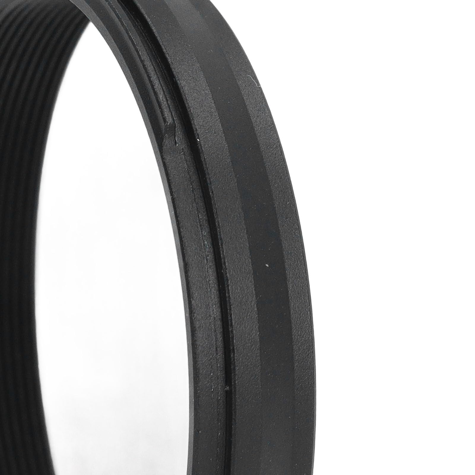 49mm Adapter Pierścieniowy Filtra, Metalowe Pierścienie Filtra Obiektywu Aparatu, Lekki pierścień Pośredniczący do X100V X100VI X100F X100 X100T X100S X70 (BLACK)