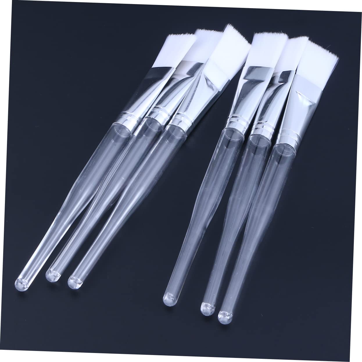 Housoutil 192stücke Transparent Crystal Rod Pinsel Professionelle Anwendung Für Masken Serum Und Peelings Langlebige Und Komfortable Handhabung