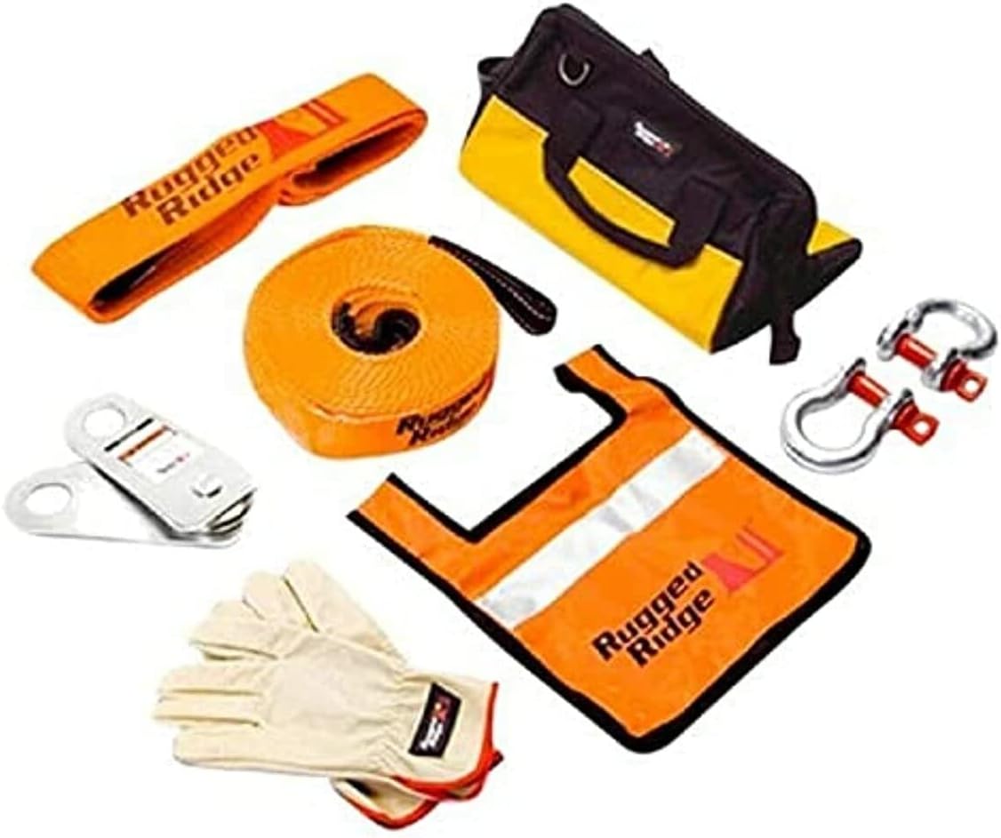 Rugged Ridge | XHD Recovery Gear Kit, 20000 Lbs | 15104.25