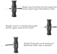 Vista 4 de BILITOOLS Kit de herramientas de extracción de parabrisas de 7 piezas para el juego de removedor de parabrisas de coche clásico vintage