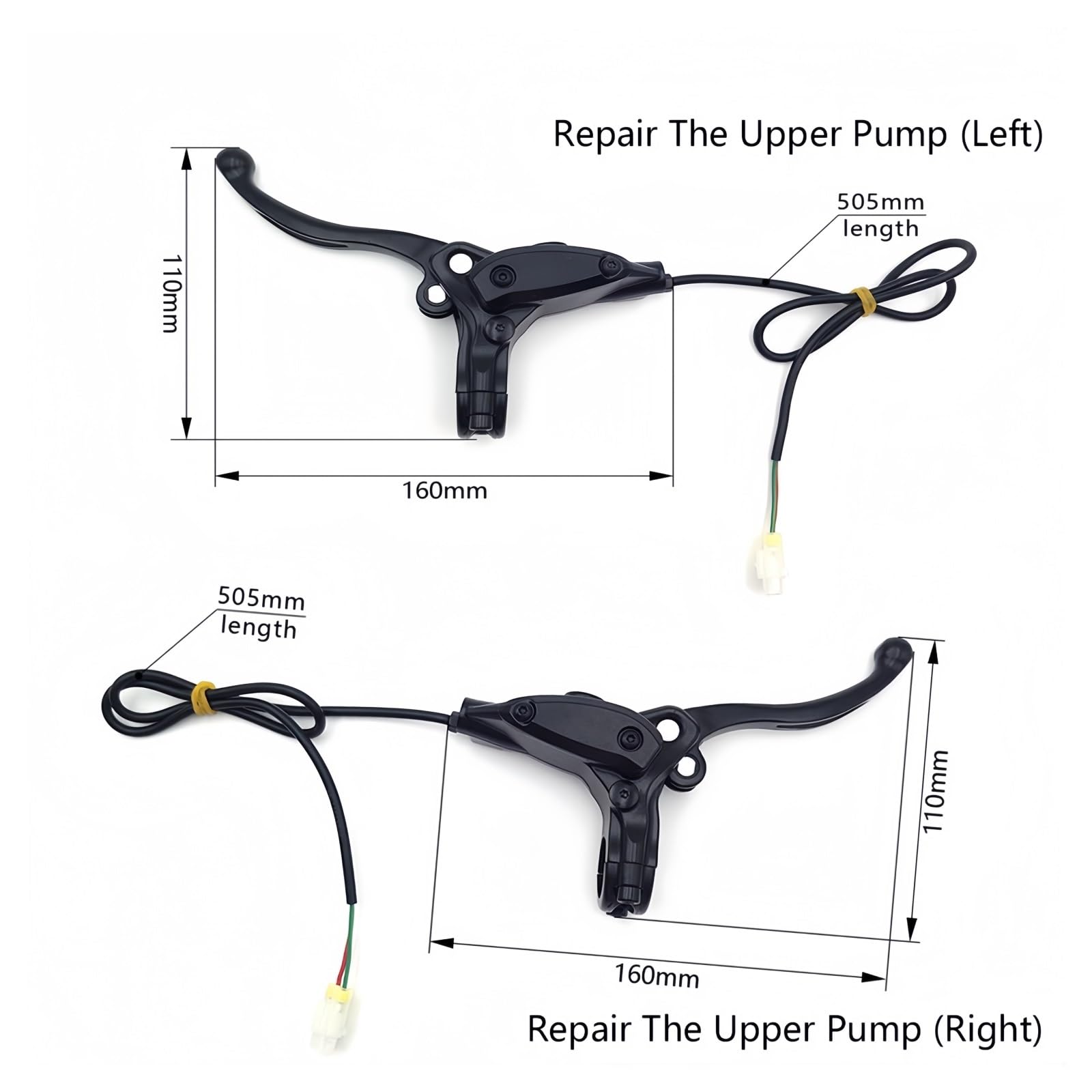 Leve dei Freni per Surron Brakes Set Pompa Freno Sur-Ron Ultra Bee XS Leva per Bici da per Cross elettrica(Front Brake)