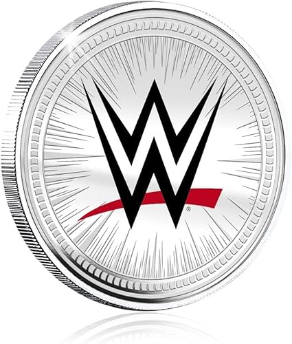 FANTASY CLUB Rey Mysterio WWE 32 mm offizielle Sammelmünze – Hommage an den Meister des 619 und Legende des Luftwrestlings – limitierte Auflage für Fans und Sammler