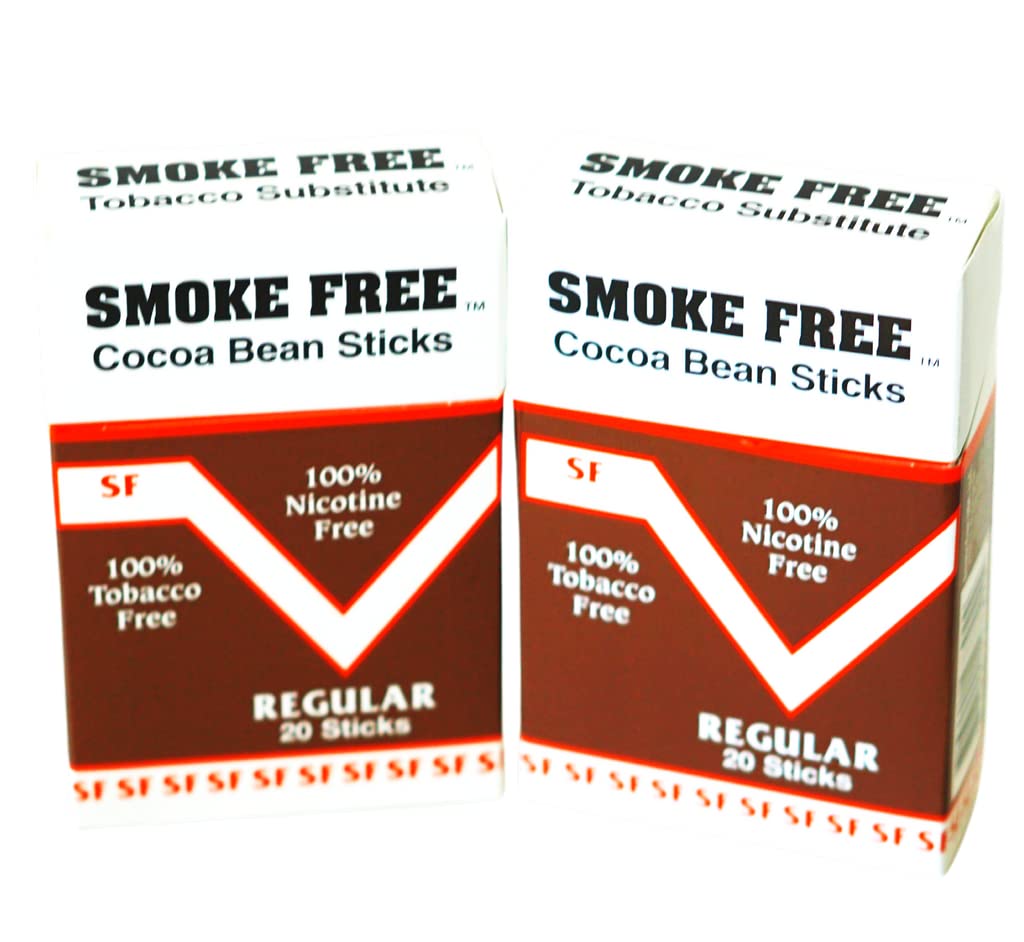 cocoa bean sticks cigarettes Amazon.com: Smoke Free Herbal Cocoa Cigarettes - Two Pack - 100% Tobacco &  Nicotine Free - Non-Addictive Tobacco Substitute