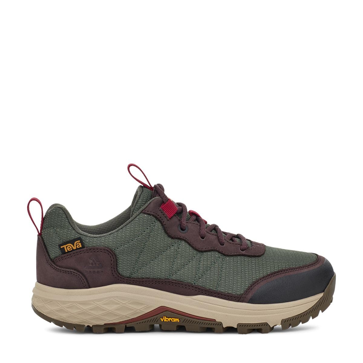 Teva Women's Walking Hiking Shoe, Fudge Olive, 6