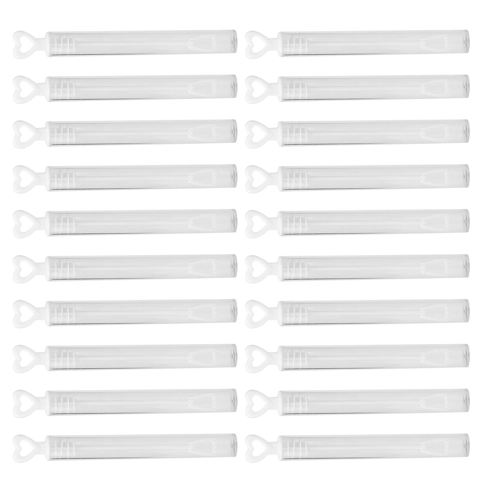 Jovenn Mini Bubble Wands, Safe and Bubble Wands Wedding Non-toxic for Party for Children Toy for Wedding(Love white)