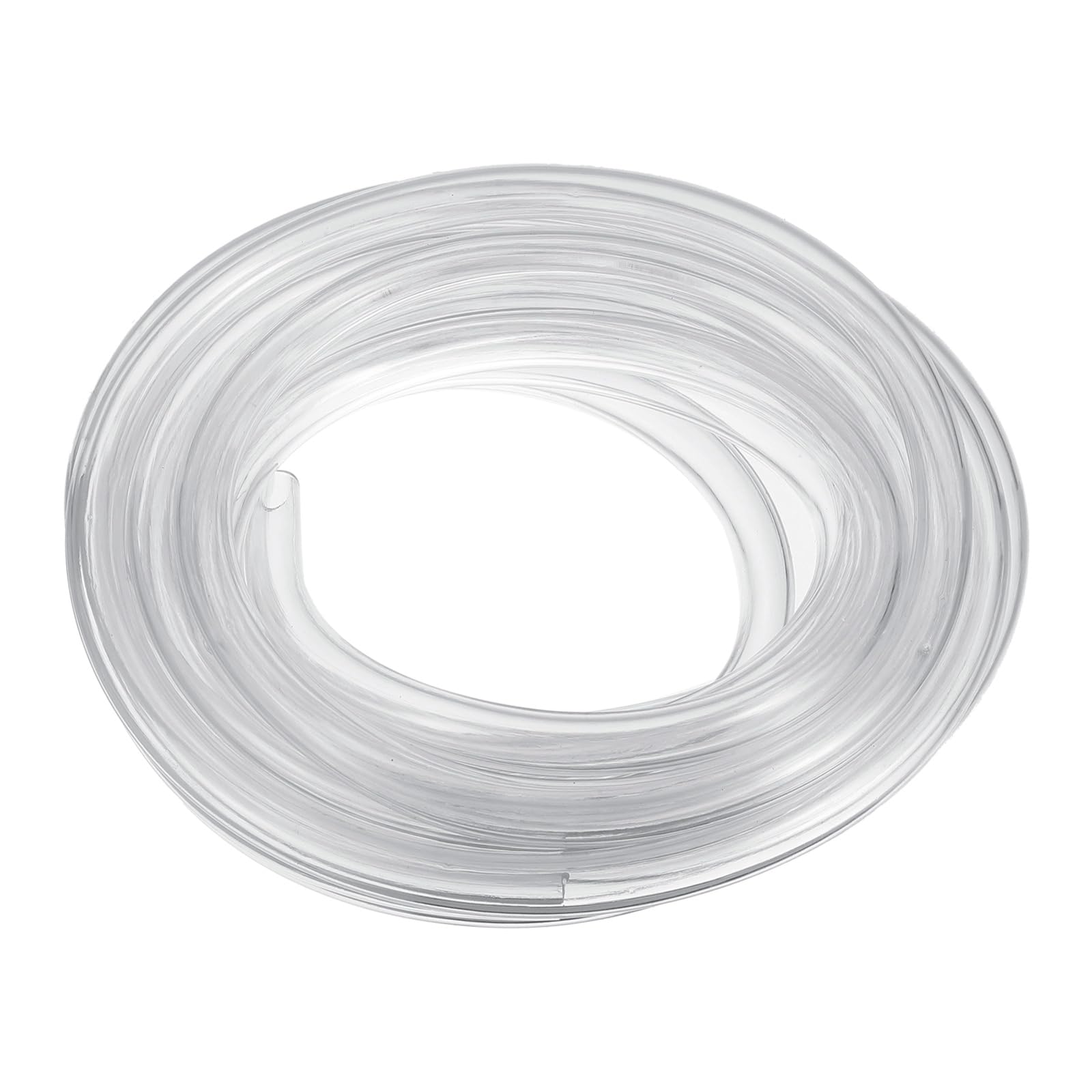 YELARXI Clear PVC Hose, Flexible Plastic Water Pipe Lightweight Vinyl Hose - Fitting for (Garden/Pool/Pump/Aquarium/Fish Tank), 0.31"(8mm) ID & 0.43"(11mm) OD & 16.4ft