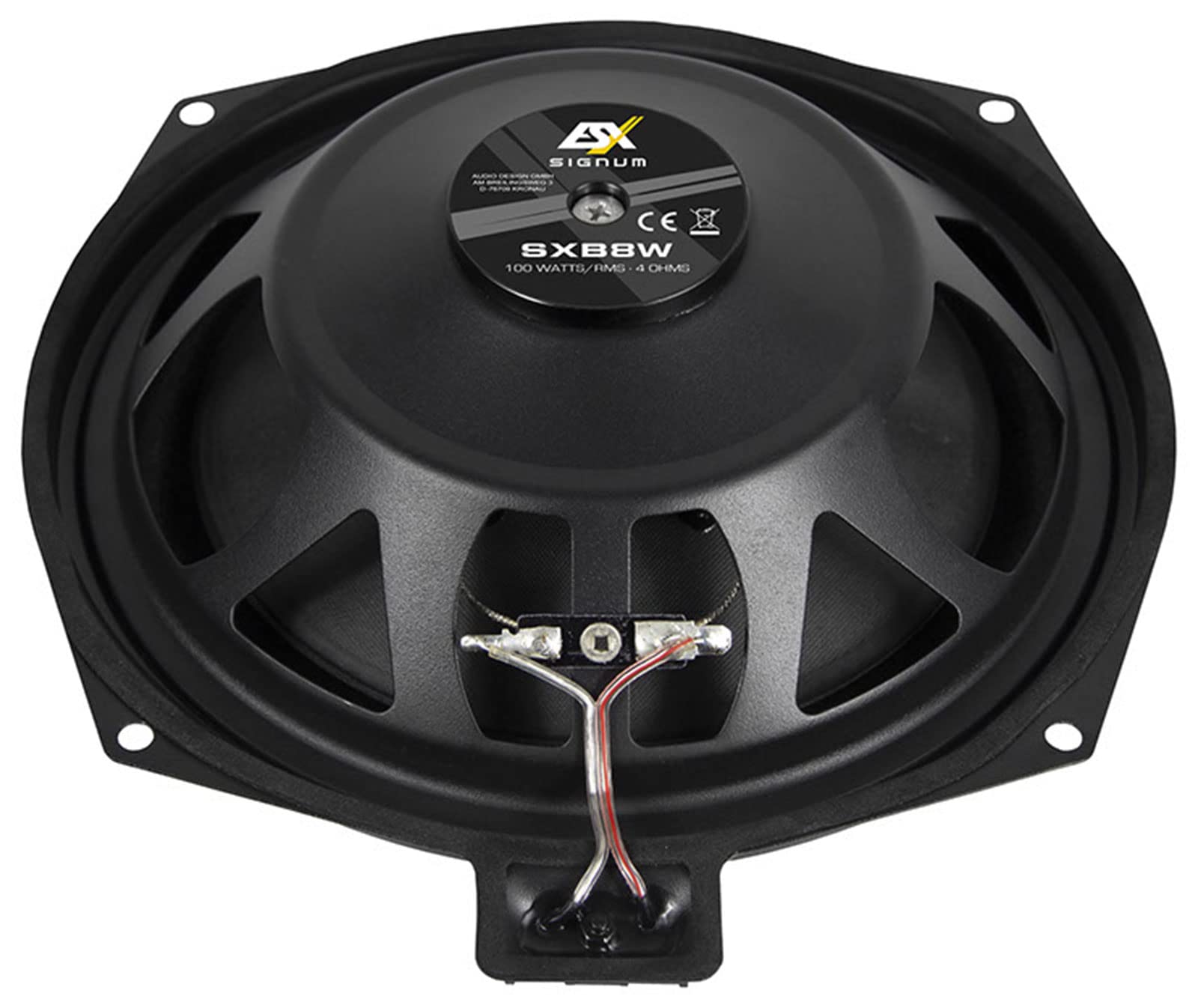 ESX SXB-8W 20 cm (8") Subwoofer compatible con vehículos BMW Compatible con BMW E/F/G Compatible con modelos Mini R/F - 1 par