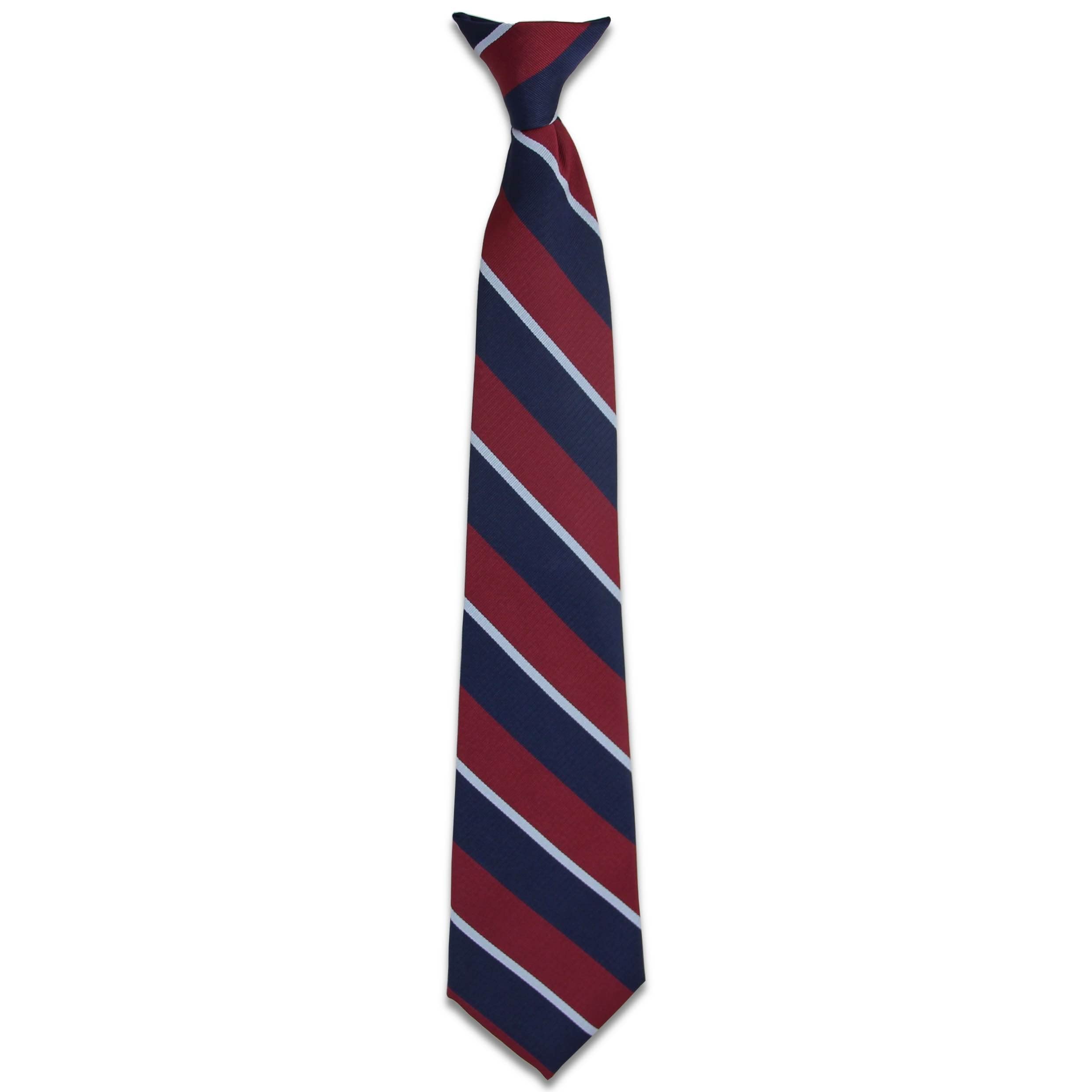 The Regimental Shop Men's Maroon/Blue The Regital Shop Royal Air Force (Raf) Clip On Tie (Polyester)