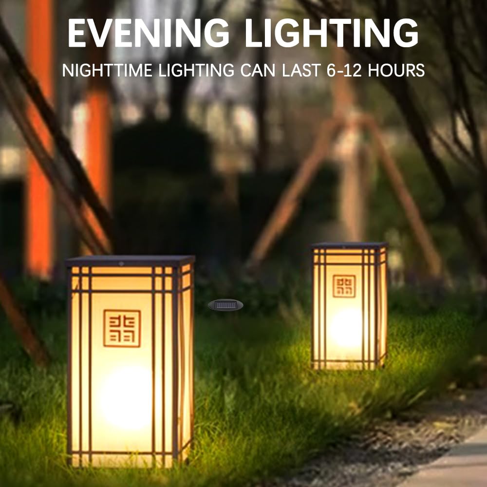 Mizikuu 6 Lampes Solaires De Rechange à LED Pour Extérieur, Dessus De Remplacement De Lumière Solaire LED Panneau Solaire De Rechange Couvercle De Rechange étanche Pour Jardin Extérieur Décorationc