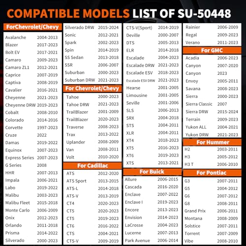 TPMS Relearn Tool for GM Tire Sensor,EL-50448 Compact Version VEHLIVE SU-50448 - image 4