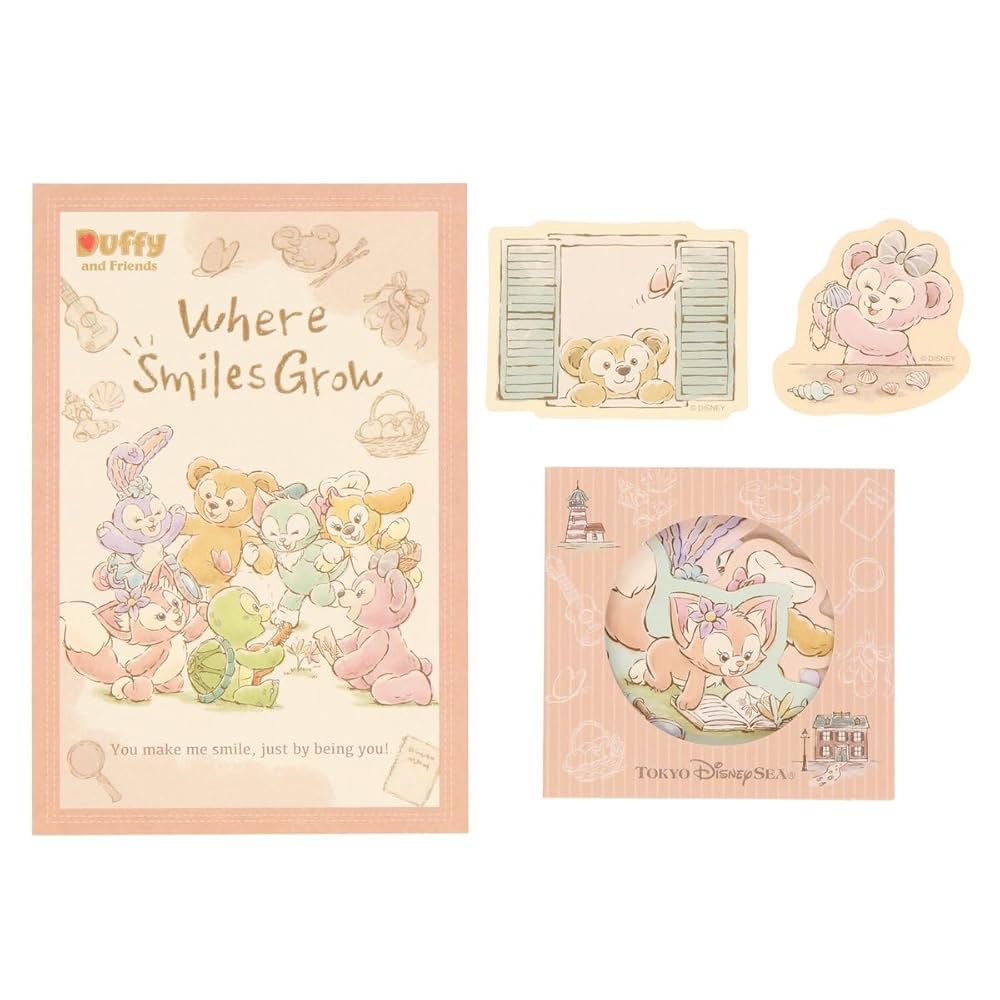 ディズニーポストカード　ダッフィーフレンズ　まとめ売り② ダッフィー - ディズニーシー園内正規品・最新作☆ダッフィー