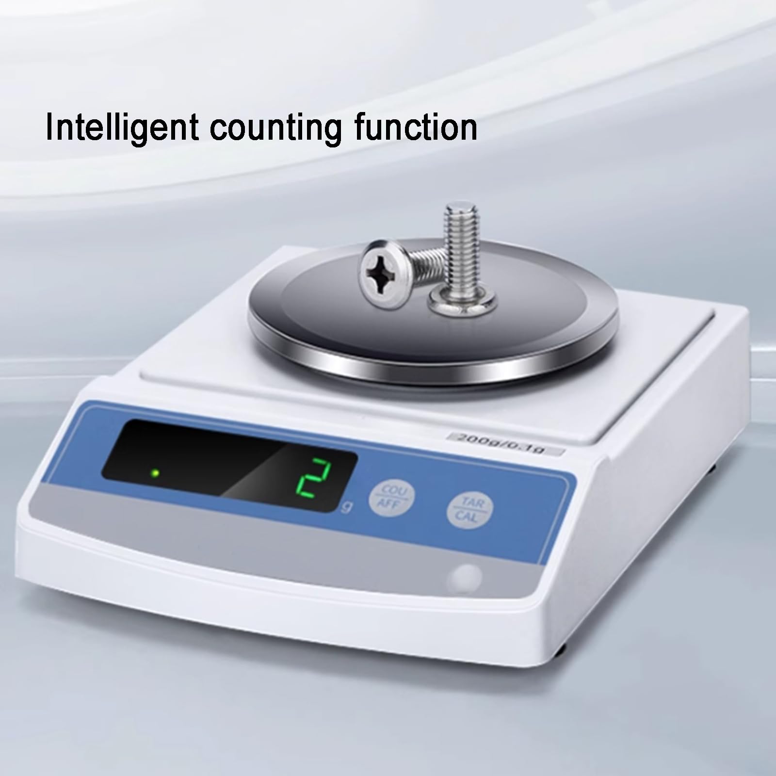 Elektronische Analysenwaage, Digitale Laborwaage, Genauigkeit 0,001 g, mit Schutz und LCD-Anzeige, Überlastungsalarm, für Schmuck, Gold, Teileprüfung