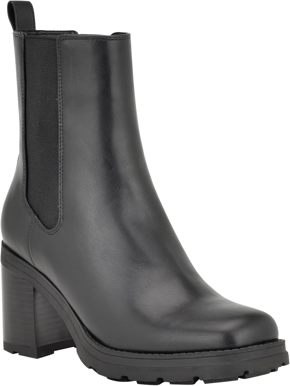 Nine West Women's Conga Mid Calf Boot, Black 001, 9.5
