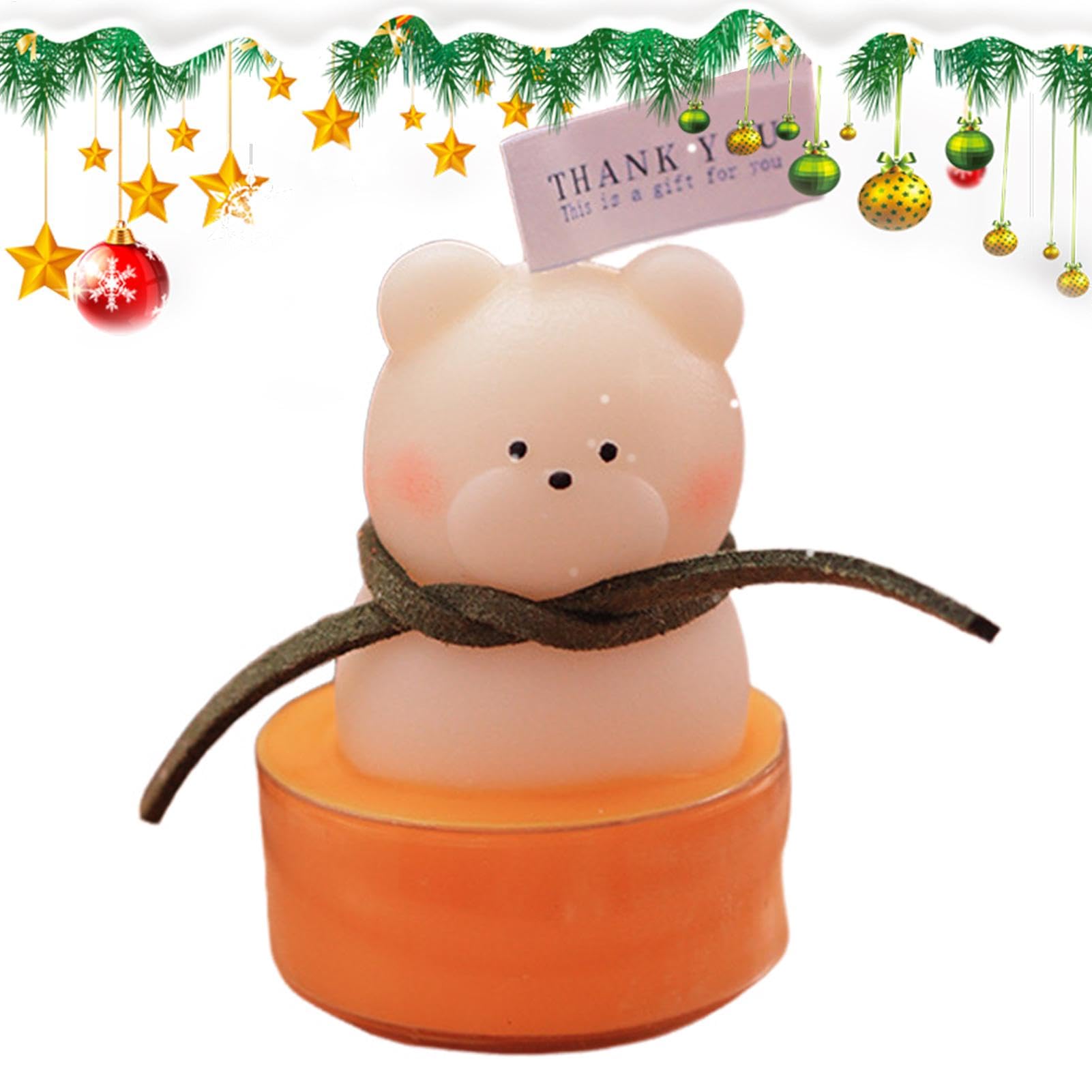 Velas aromáticas navideñas – Set de aromas navideños, a árbol de Navidad y canela | Velas de aromaterapia para decoración navideña, set de regalo festivo, velas de soja, velas de té aromáticas p