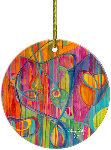 Maureen Claffy Artist Collection Cut To The Light Christmas Ornament USA Chicago American Painter Artist Holiday Gifts Beautiful XMAS Tree Maureen Claffy Artist Collection Cut To The Light Christmas Ornament USA Chicago American Painter Artist Holiday Gifts Beautiful XMAS Tree
