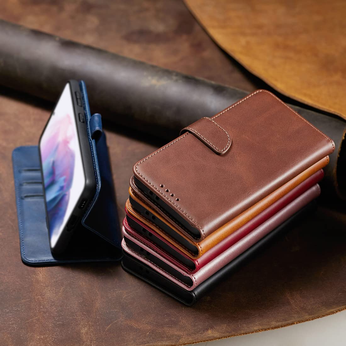 Custodia Folio Nera per HONOR MAGIC 7 LITE - Chiusura Magnetica