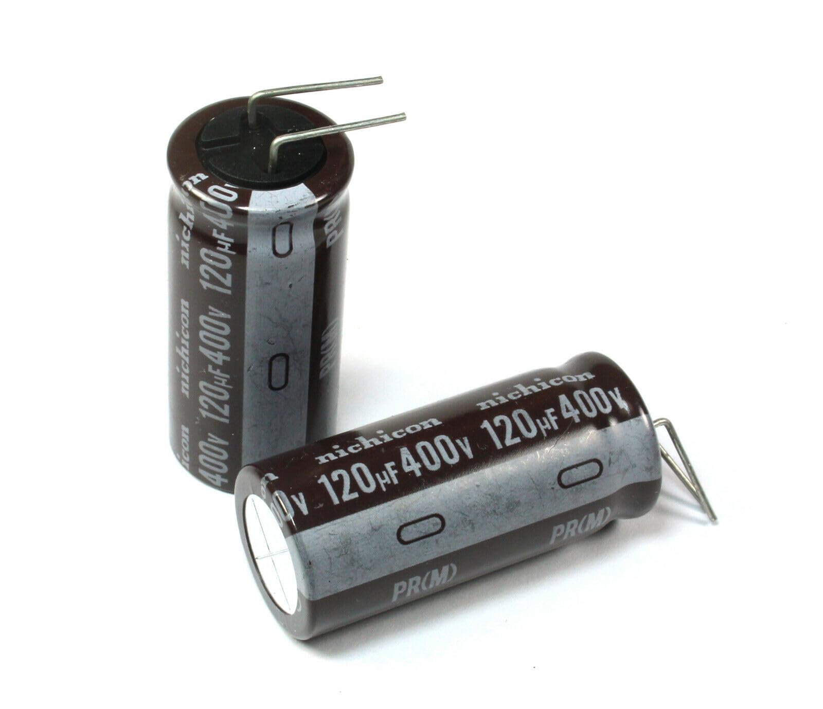 2pcs Radial Electrolytic Capacitor 120uF 400v 105C Compatible with Nichicon PR