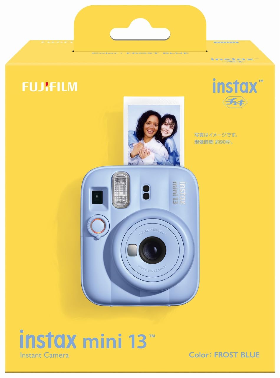 未使用　即発送　FUJIFILM instax mini 13 フロストブルー Amazon | 富士フイルム(FUJIFILM) チェキ インスタントカメラ instax