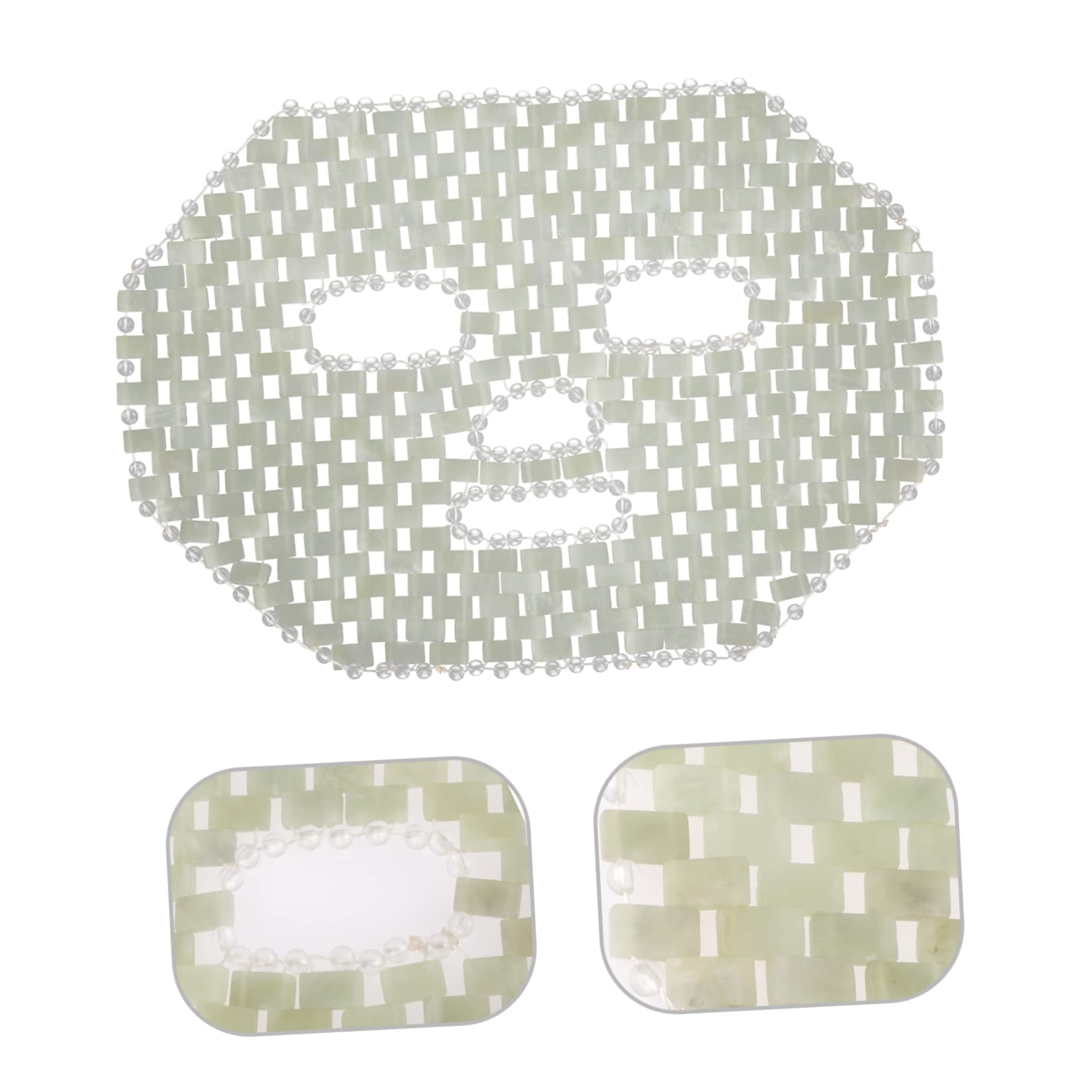 VALICLUD Maschera Naturale Di Pietra Preziosa Per Massaggi Casalinghi Maschera Rinfrescante in Pietra Per Cura Del Viso Strumento Per Massaggi Per Accessori Per Centri Benessere