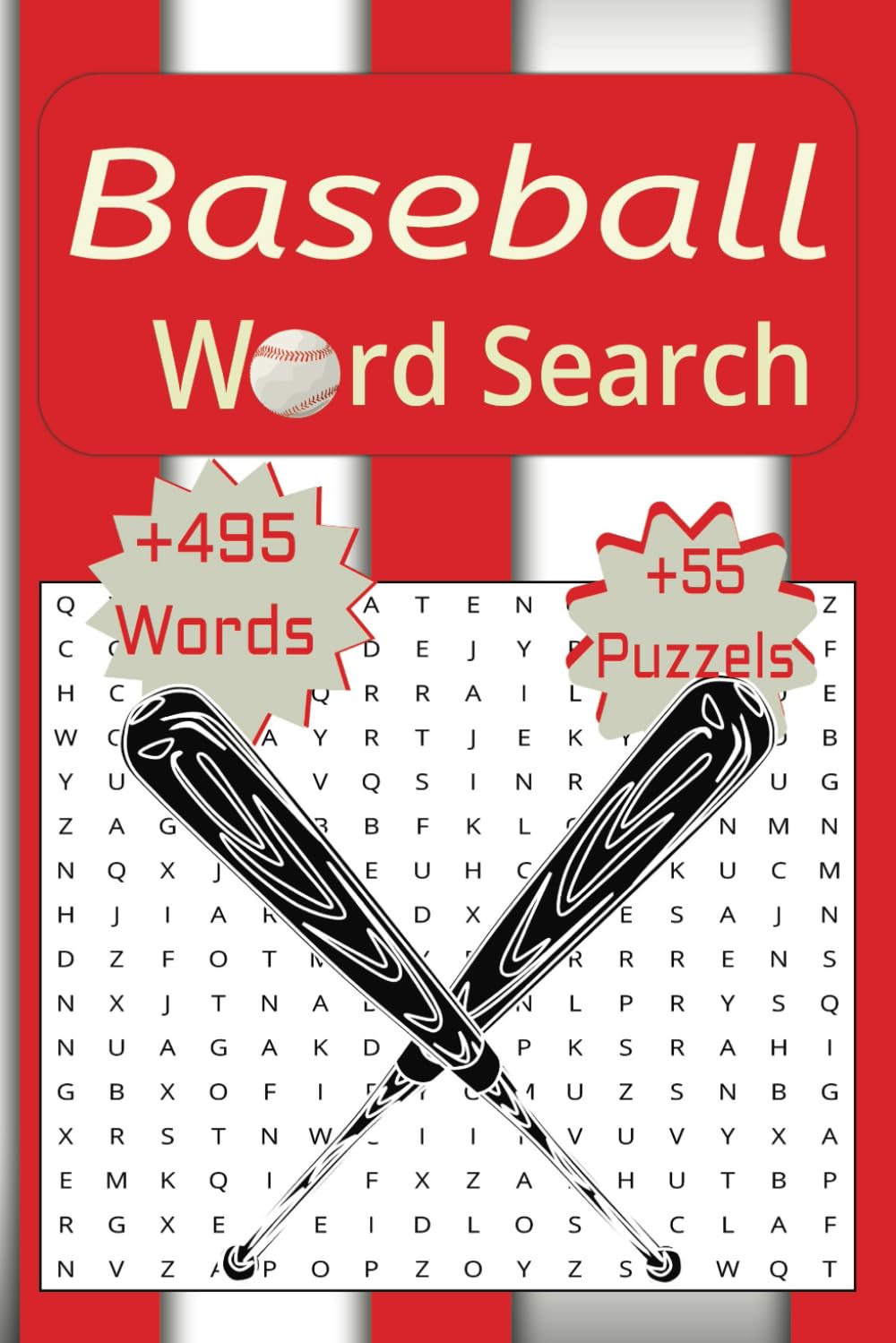 Baseball Word Search Book: A Baseball Themed Word Find Puzzle for Adults, Teens, Seniors