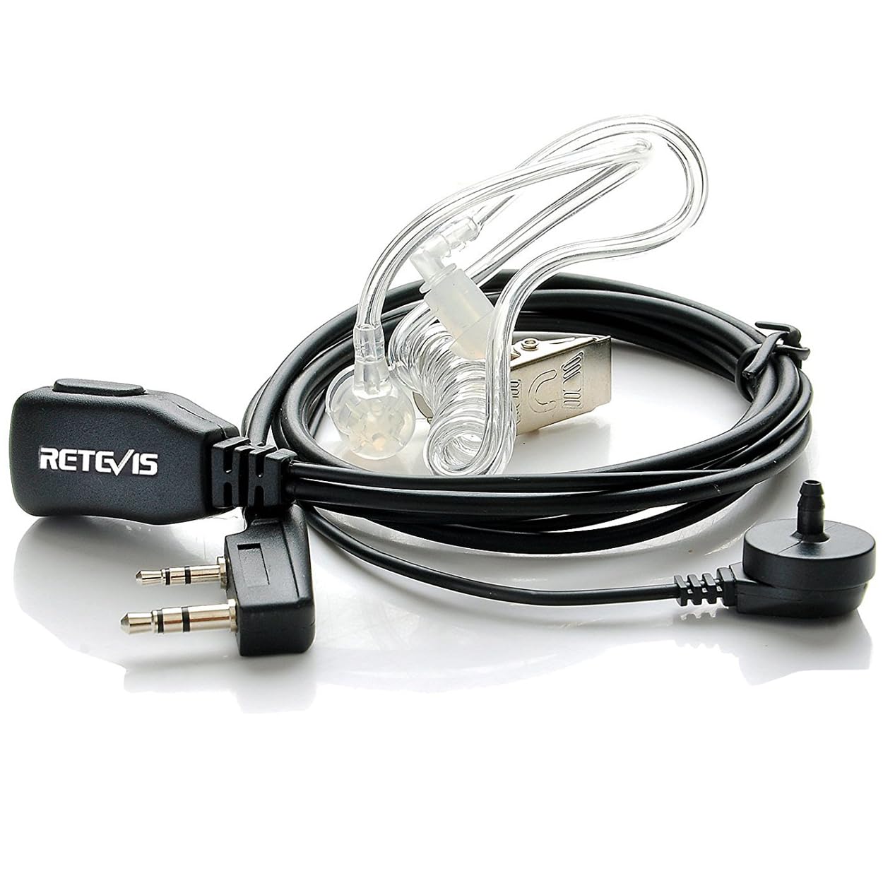 View 1 of Retevis Walkie Talkie Earpiece with Mic